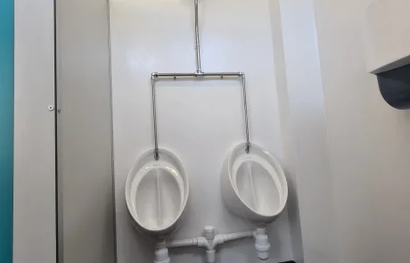 Urinals at the Hall School Glenfield installed by Skobex Washrooms